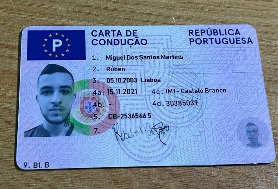 Comprar carta de condução